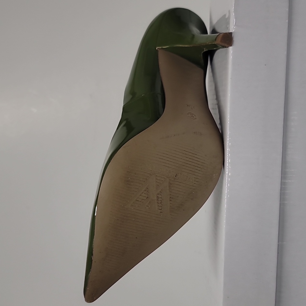 Worthington Green Patent Stiletto Pumps - Picture 9 of 12
